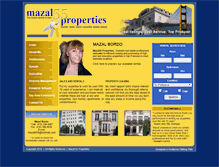 Tablet Screenshot of mazal55properties.com